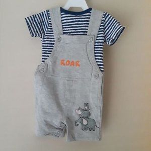 🛒3 for $15 Sale!!  ~LITTLE REBELS~ Infant Baby Boys Size 6/9 months